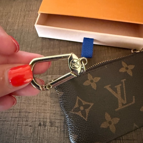 Louis Vuitton Brown Monogram Coin Pouch - Picture 7 of 9